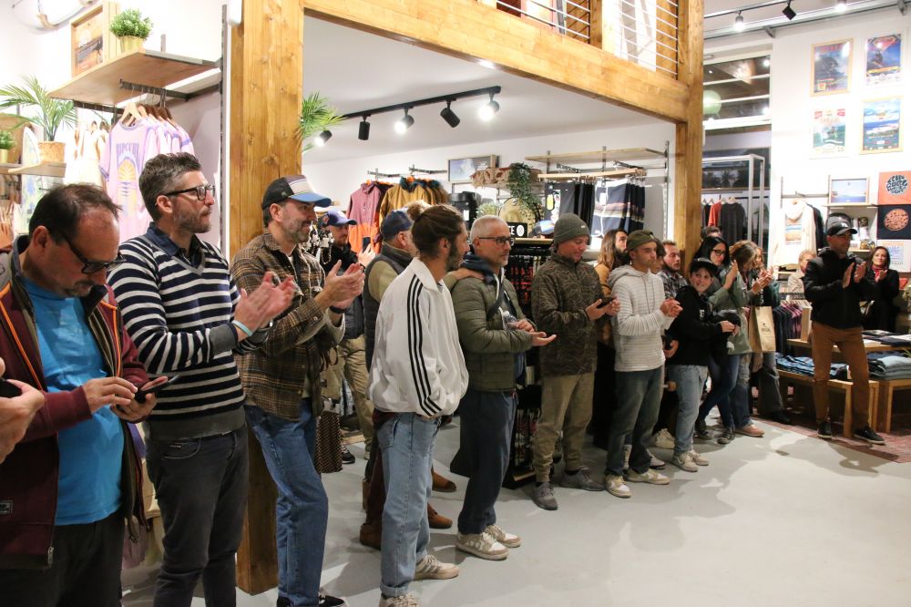 Premiazione al RIP CURL STORE